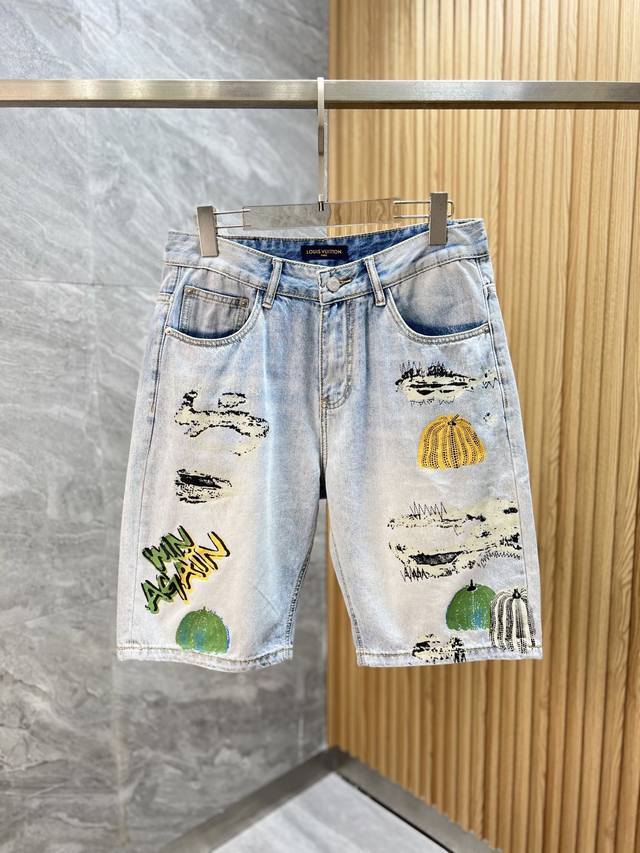 lv Louis Vuitton 2025 Spring And Summer New Jeans With Complete Three Labels.