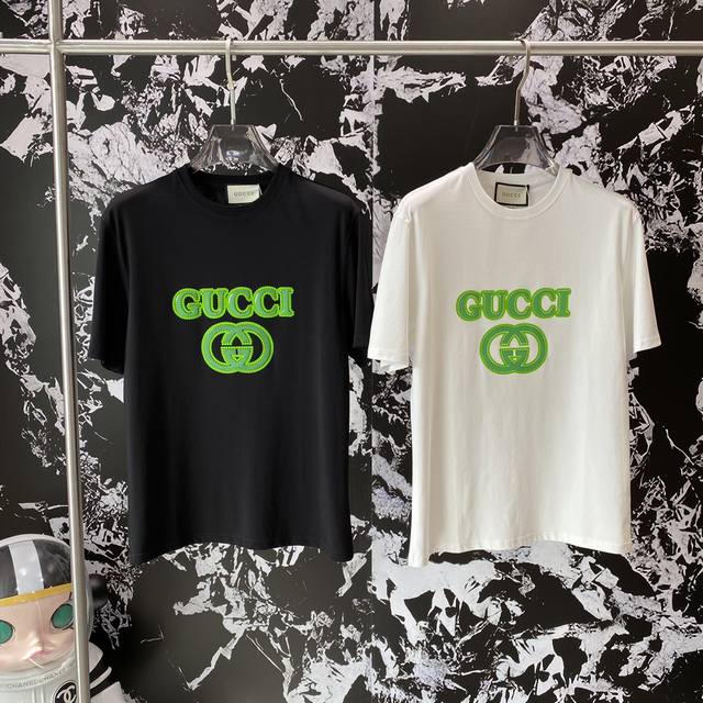 Gujia 24Ss New Short-Sleeved T-Shirt, Classic, Handsome And Fashionable, Exquisi