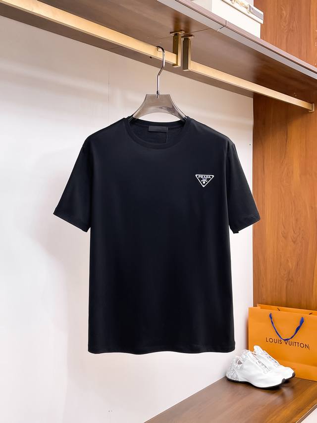 prada Mercerized Cotton Quality Short Sleeves Size M-3Xl
