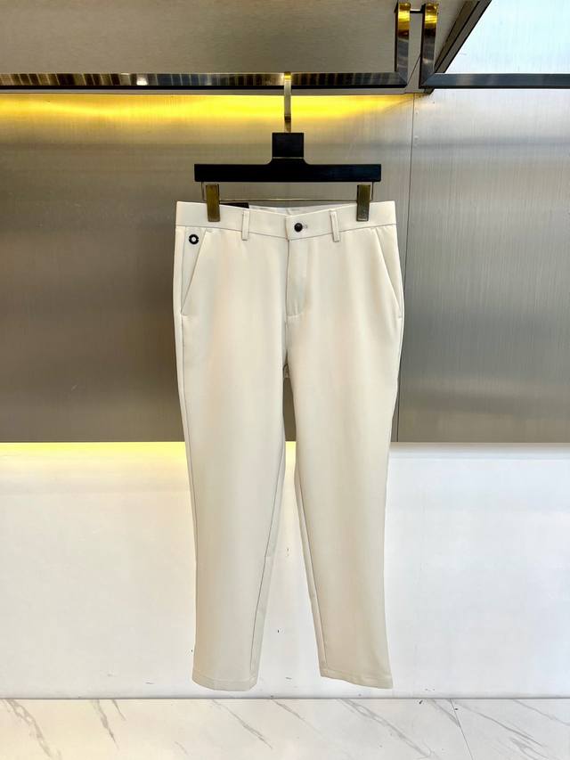 loro Piana25 Spring/Summer New Product Business Casual 9-Point Trousers Trous