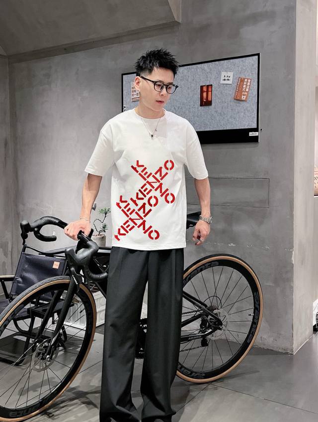 Kenzo 2025 Spring And Summer New Arrivals New Three Standards Complete Pure Cott