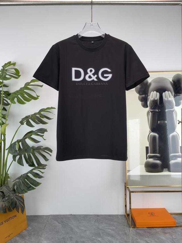 dg 2025Ss Spring And Summer Latest Round Neck Fashion Short-Sleeved T-Shirt O