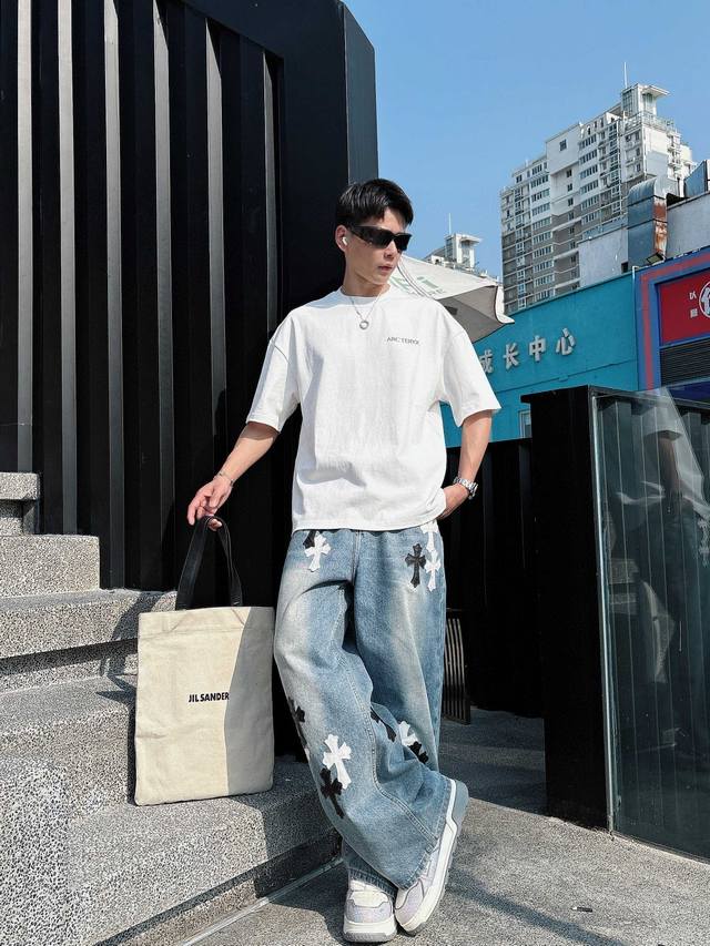 25Ss Arc Teryx's New Round Neck Short-Sleeved T-Shirt Is Made Of 330G Double