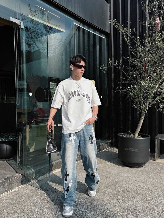 25Ss Maison Margiela's New Round Neck Short-Sleeved T-Shirt Is Made Of 330G D