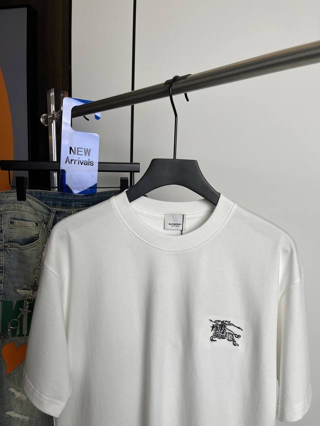 Burberry 2025 Summer New Short-Sleeved T-Shirt With One-To-One Original Printing