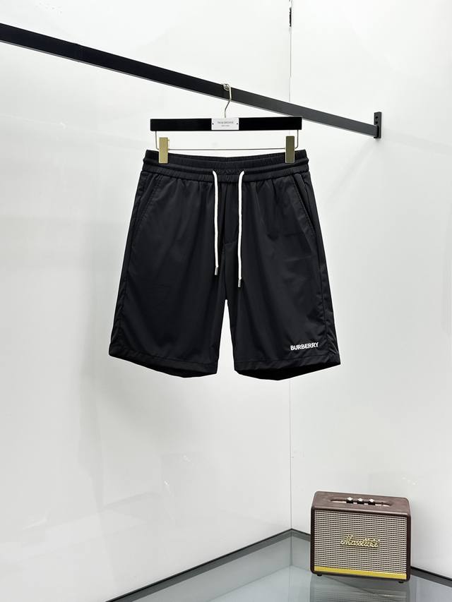 Burberry 2025 Spring And Summer New Shorts, Fashionable Casual Pants, Brand Clas
