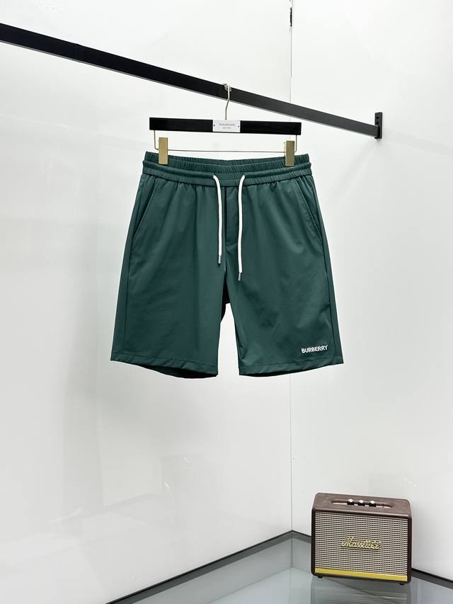 Burberry 2025 Spring And Summer New Shorts, Fashionable Casual Pants, Brand Clas