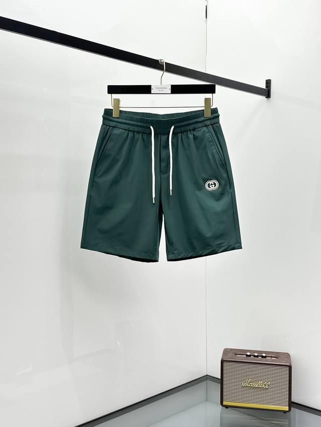 Gucci 2025 Spring And Summer New Shorts, Fashionable Casual Pants, Brand Classic