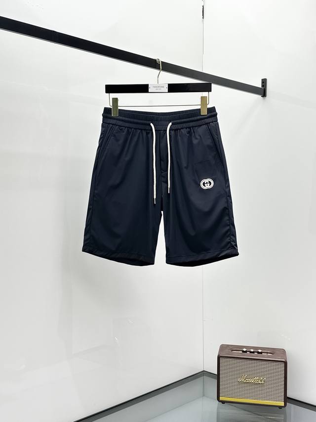Gucci 2025 Spring And Summer New Shorts, Fashionable Casual Pants, Brand Classic