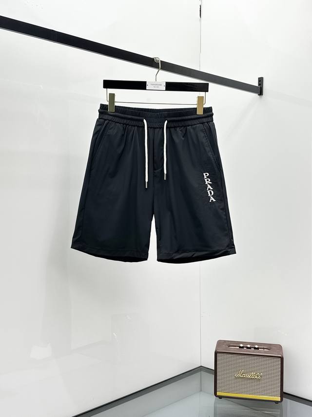 Prada 2025 Spring And Summer New Shorts, Fashionable Casual Pants, Brand Classic