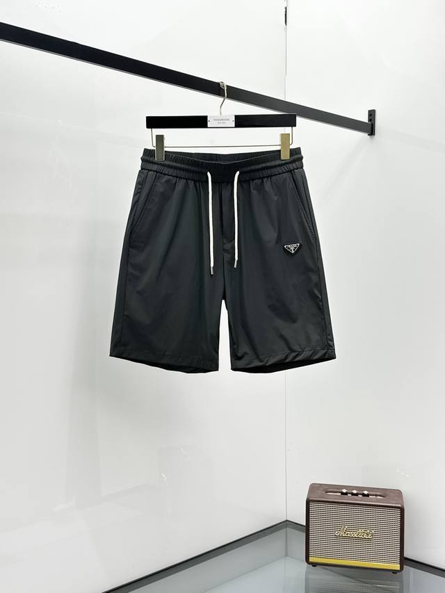 Prada 2025 Spring And Summer New Shorts, Fashionable Casual Pants, Brand Classic