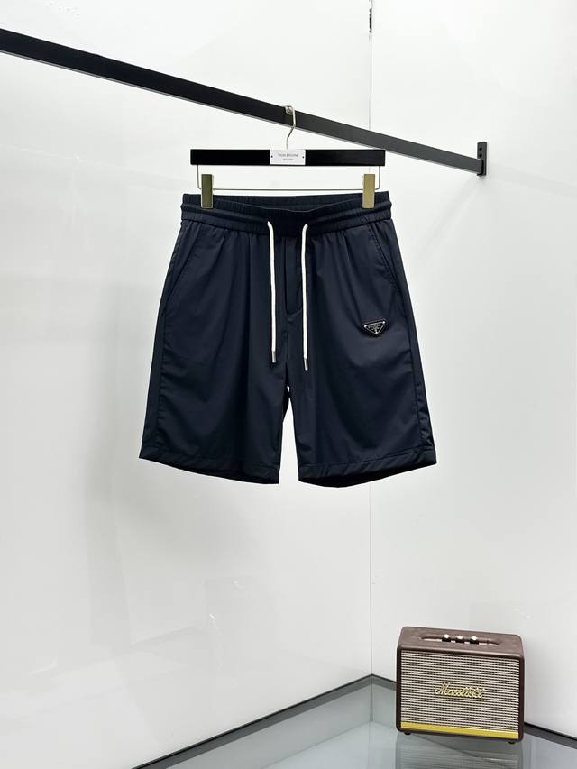 Prada 2025 Spring And Summer New Shorts, Fashionable Casual Pants, Brand Classic