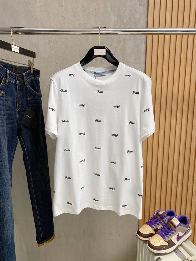 2025 Spring And Summer New Releases Latest Short-Sleeved Round Neck T-Shirt H