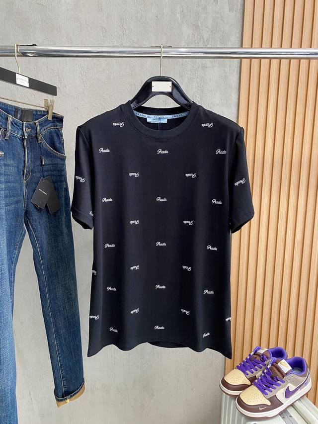 2025 Spring And Summer New Releases Latest Short-Sleeved Round Neck T-Shirt H