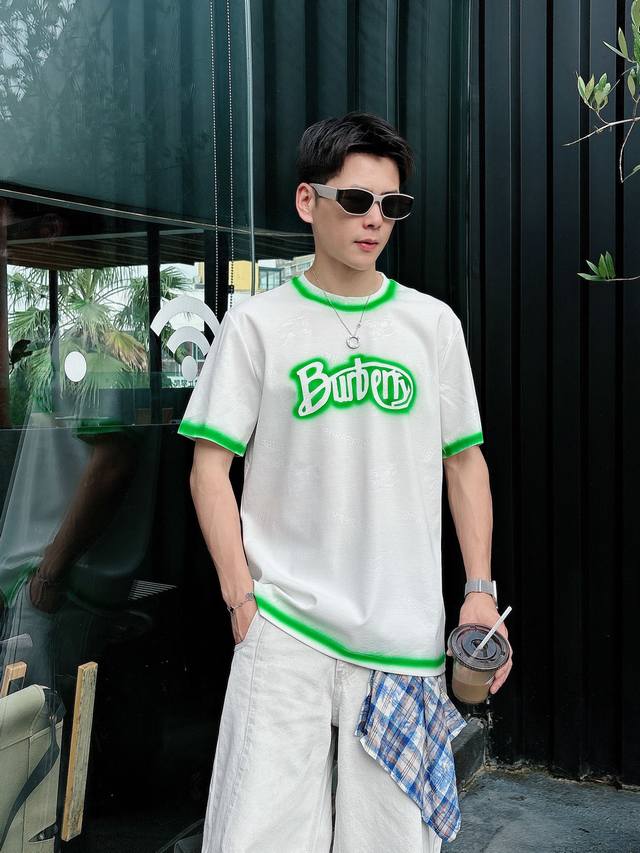 burberry Exclusive Supply Of New Original Men's Casual Short-Sleeved High-End