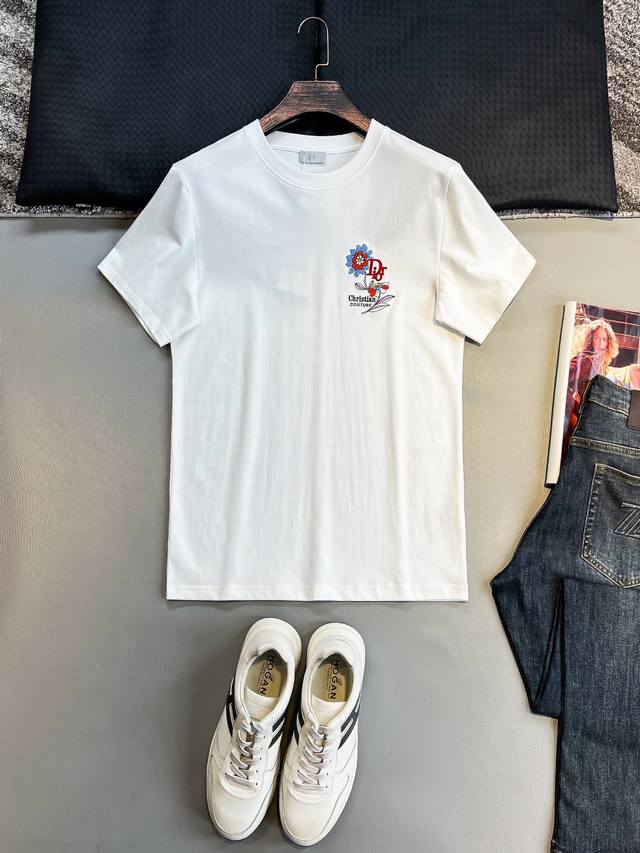 do# 2025 Spring And Summer New Release Counter Latest Short-Sleeved Round Nec