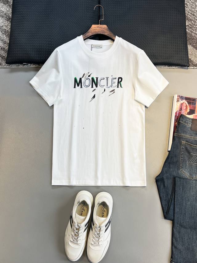 mo# 2025 Spring And Summer New Release Counter Latest Short-Sleeved Round Nec