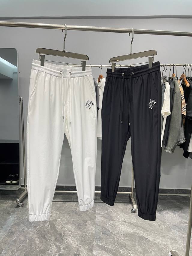 c26-1V25Ss Spring And Summer New Thin Technology Cloth Drawstring Leggings Me