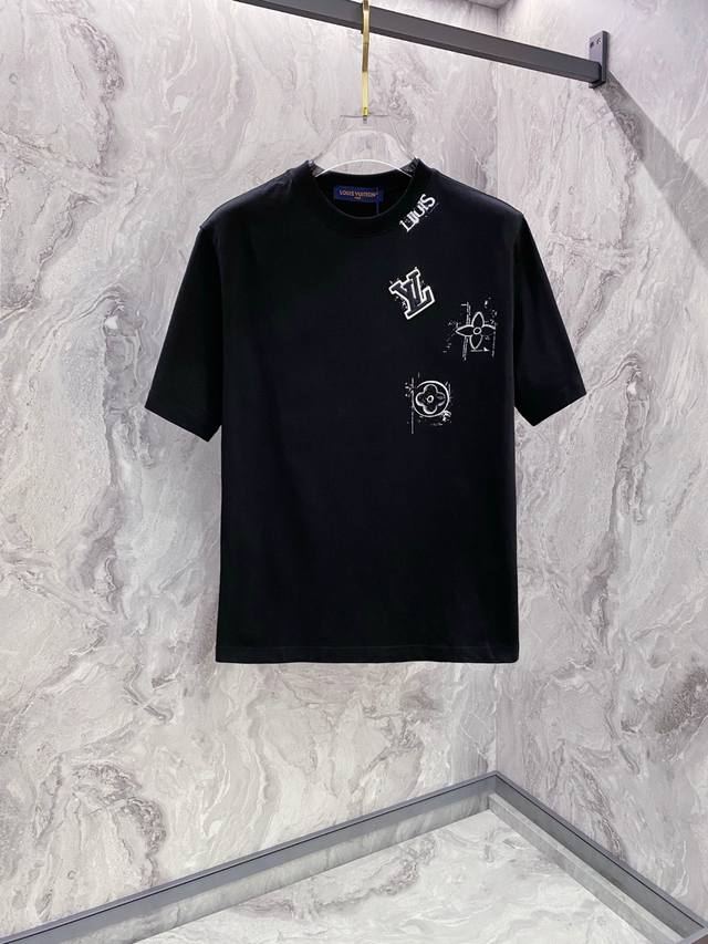 b23-Lv 2025 Spring And Summer New Round Neck First Release In The Counter Lat