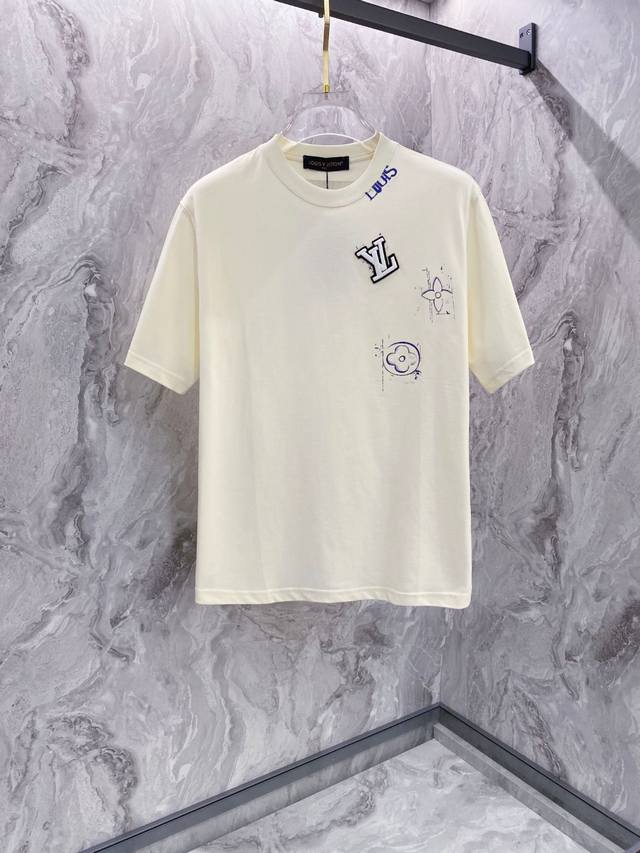 b23-Lv 2025 Spring And Summer New Round Neck First Release In The Counter Lat