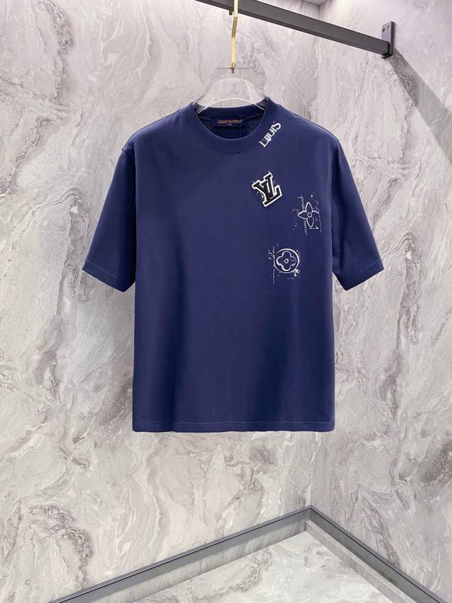 b23-Lv 2025 Spring And Summer New Round Neck First Release In The Counter Lat