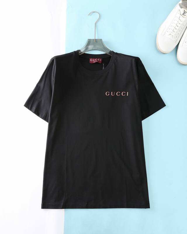 gui Gu* 25Ss Spring And Summer New High-Count Mercerized Cotton Basic Round N
