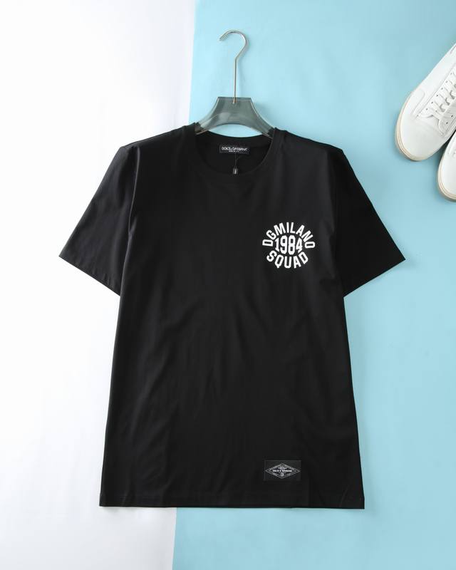 dol Du*Banna 2025Ss New Summer Men's 1984 Brand Logo Printed On The Chest, Ca