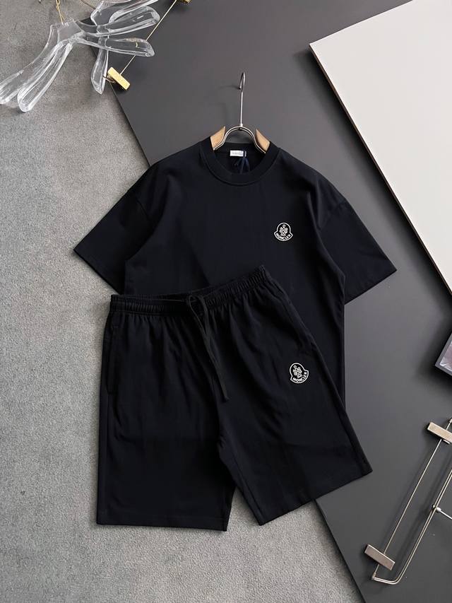 Suit Moncle* 2025 Spring And Summer New Unisex Short-Sleeved T-Shirt With Logo E