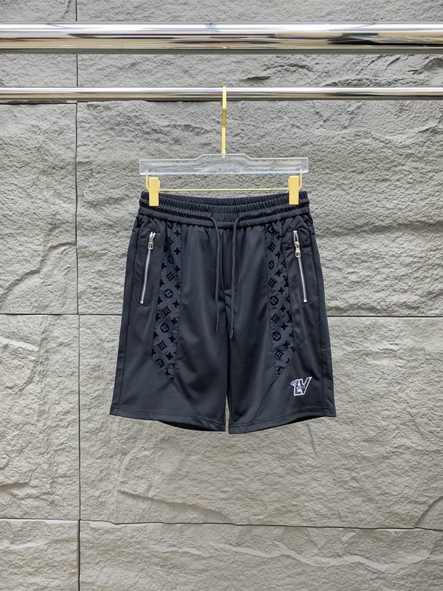 lv 2025 Spring And Summer New Men's Casual Shorts High-End Goods Simple, Fash