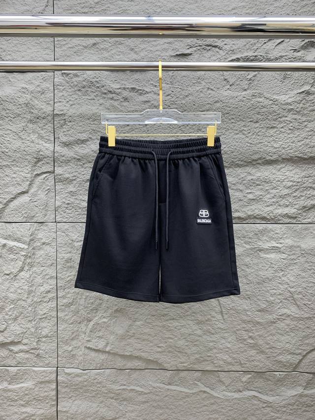 Balenciaga 2025 Spring And Summer New Men's Casual Shorts High-End Goods Simple,