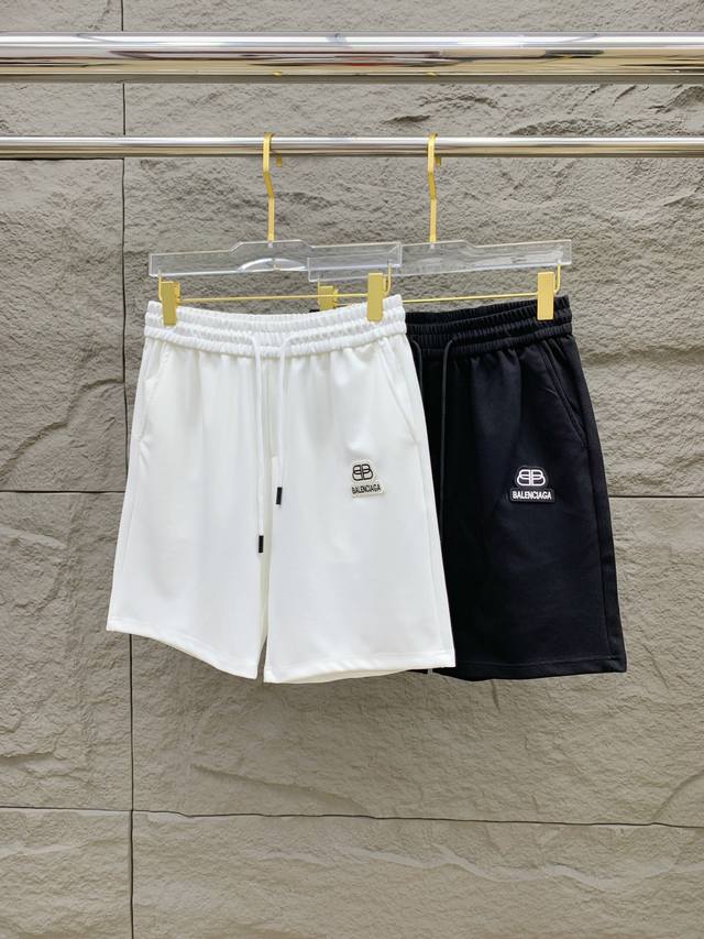 Balenciaga 2025 Spring And Summer New Men's Casual Shorts High-End Goods Simple,