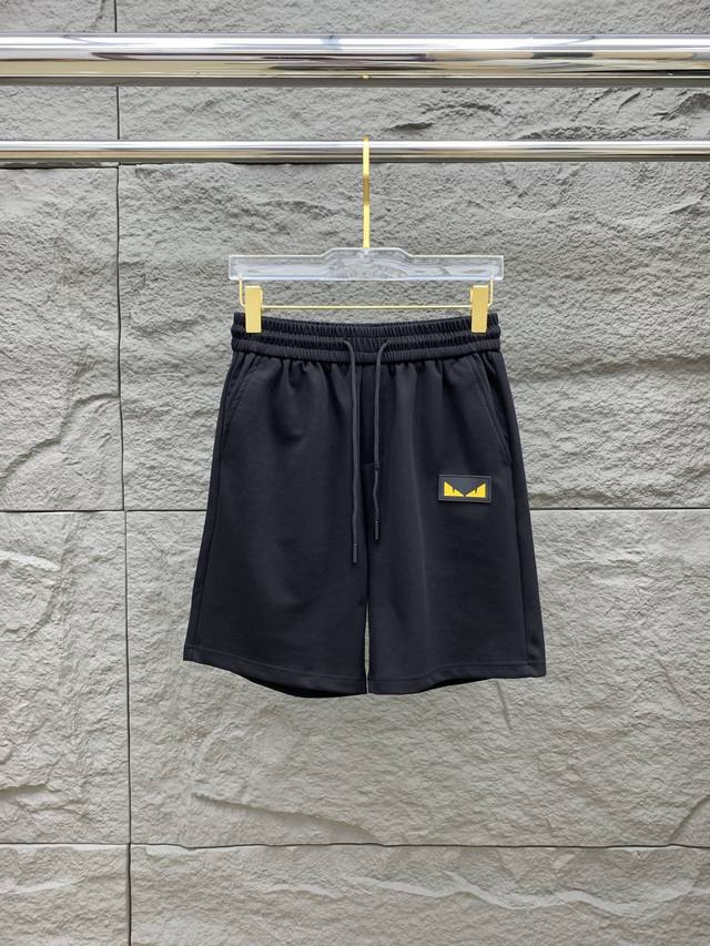 Fendi 2025 Spring And Summer New Men's Casual Shorts High-End Goods Simple, Fash