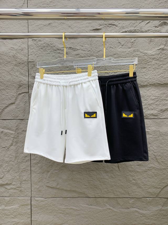 Fendi 2025 Spring And Summer New Men's Casual Shorts High-End Goods Simple, Fash
