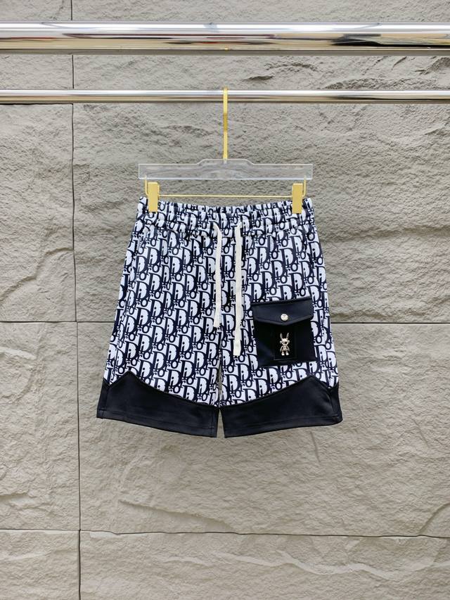 Dior 2025 Spring And Summer New Men's Casual Shorts High-End Goods Simple, Fashi