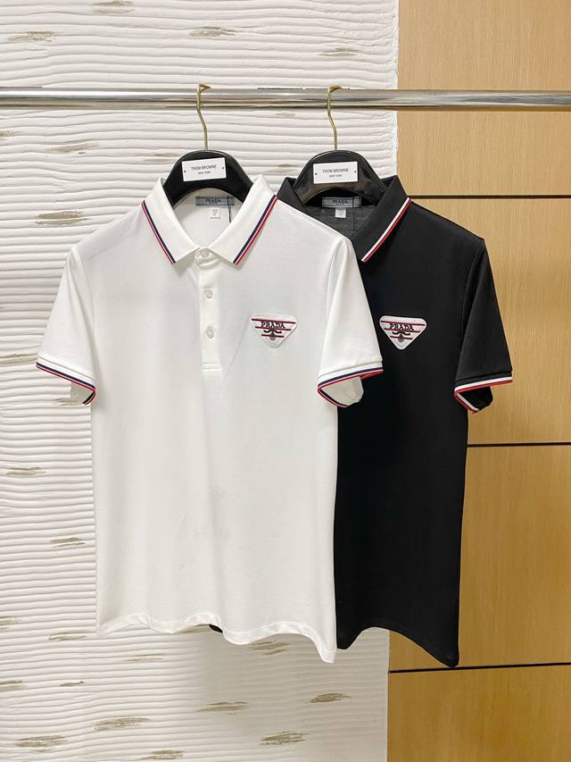 2025 Summer Limited Edition Short-Sleeved Polo Series Mercerized Pearl Cotton