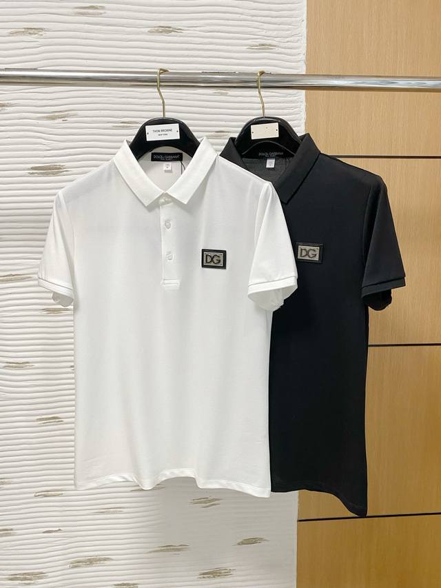 2025 Summer Limited Edition Short-Sleeved Polo Series Mercerized Pearl Cotton