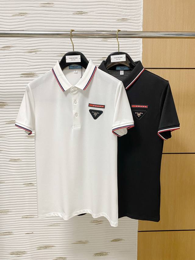 2025 Summer Limited Edition Short-Sleeved Polo Series Mercerized Pearl Cotton