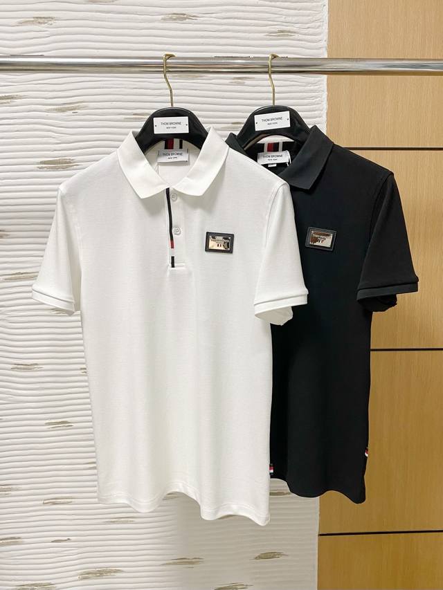 2025 Summer Limited Edition Short-Sleeved Polo Series Mercerized Pearl Cotton