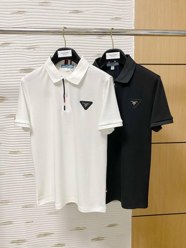 2025 Summer Limited Edition Short-Sleeved Polo Series Mercerized Pearl Cotton