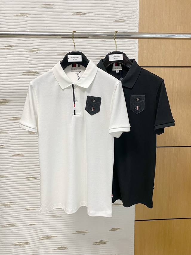 2025 Summer Limited Edition Short-Sleeved Polo Series Mercerized Pearl Cotton