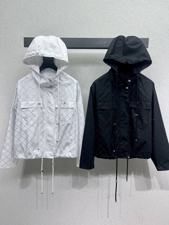 70678# Chanel Hot Diamond Jacket A Series Of Chanel Style Heavy Hot Diamond H