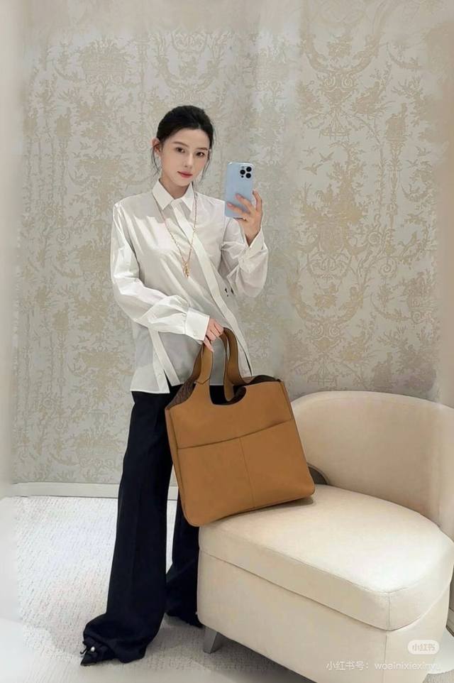 Highly Recommend Dio*2025 Spring And Summer New Style Lapel Irregular Long-Sleev