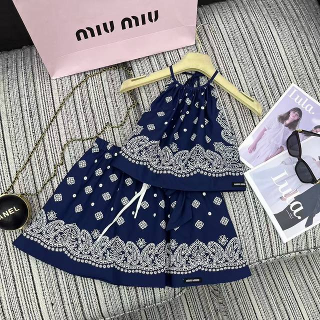 Strongly Recommends Miumi* 25Ss New Spring And Summer Holiday Style Temperament