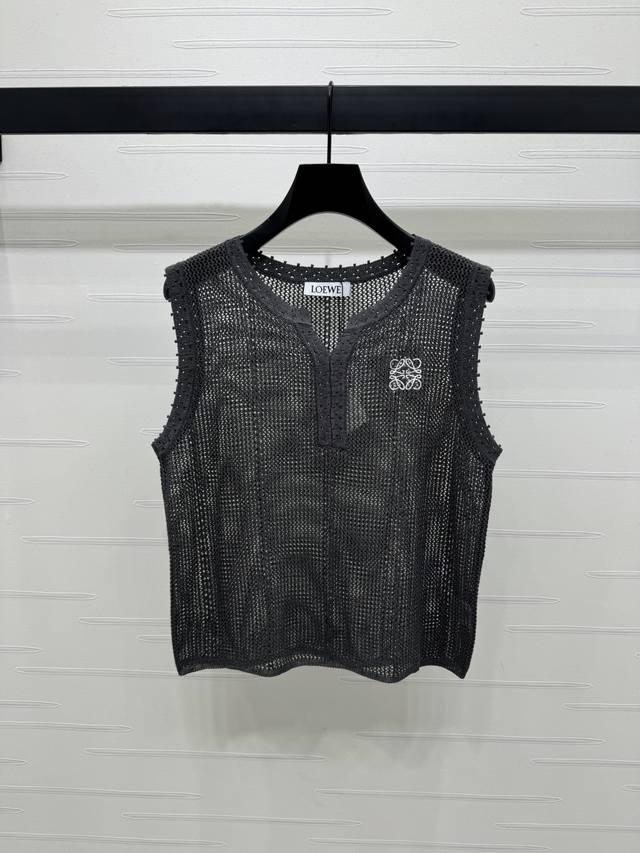New Original High-End Quality Loew*2025 Spring And Summer Latest Series Hollow V