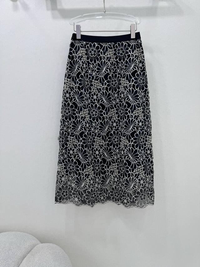 dio*25 New Style Skirt 3D Water-Soluble Flower Hollow Skirt Customized Water-