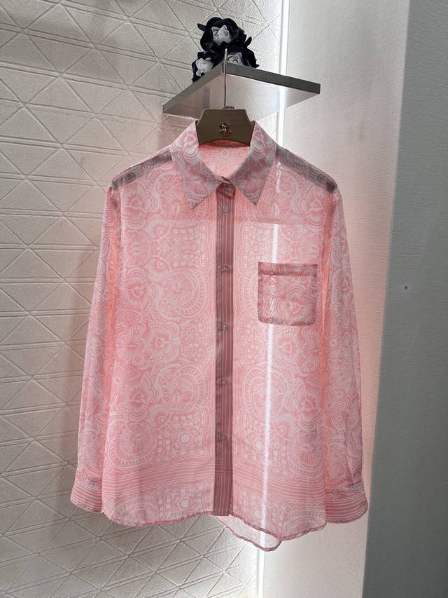 dio*2025 New Arrivals Reactive Printed Lapel Shirt Customized Yb Imported Cle
