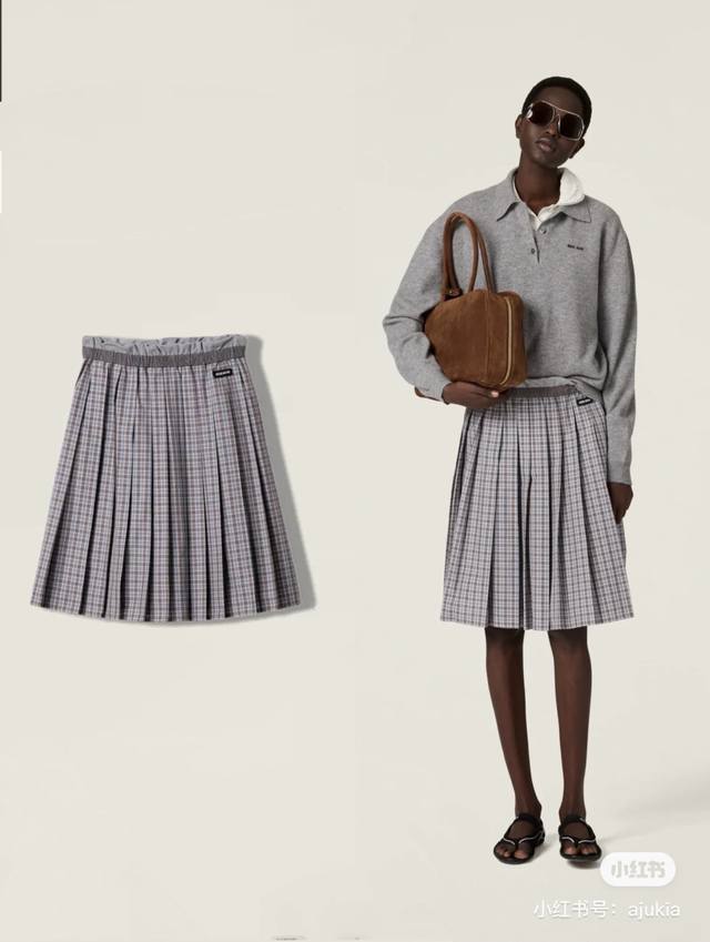 Style No. D25051546 Miumi*Miaojia New Breathable Mesh Splicing Flower Waist Lett