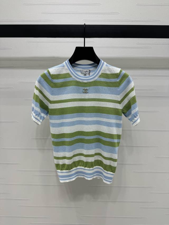 New Original High-End Quality Chane* 2025 Spring And Summer Latest Series Stripe