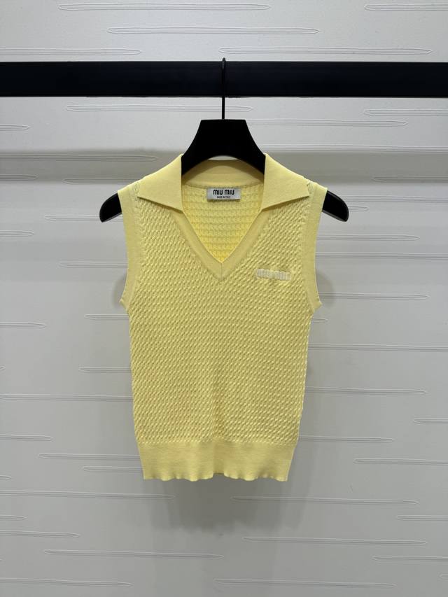 New Original High-End Quality Miumi*2025 Spring And Summer Latest Series Lapel K