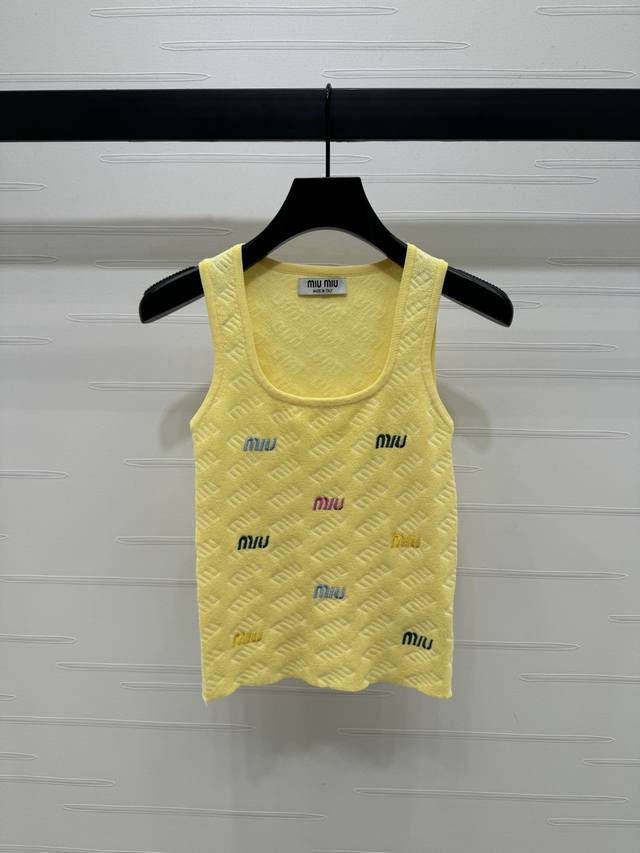 New Original High-End Quality Miumi*2025 Spring And Summer Latest Series Knitted